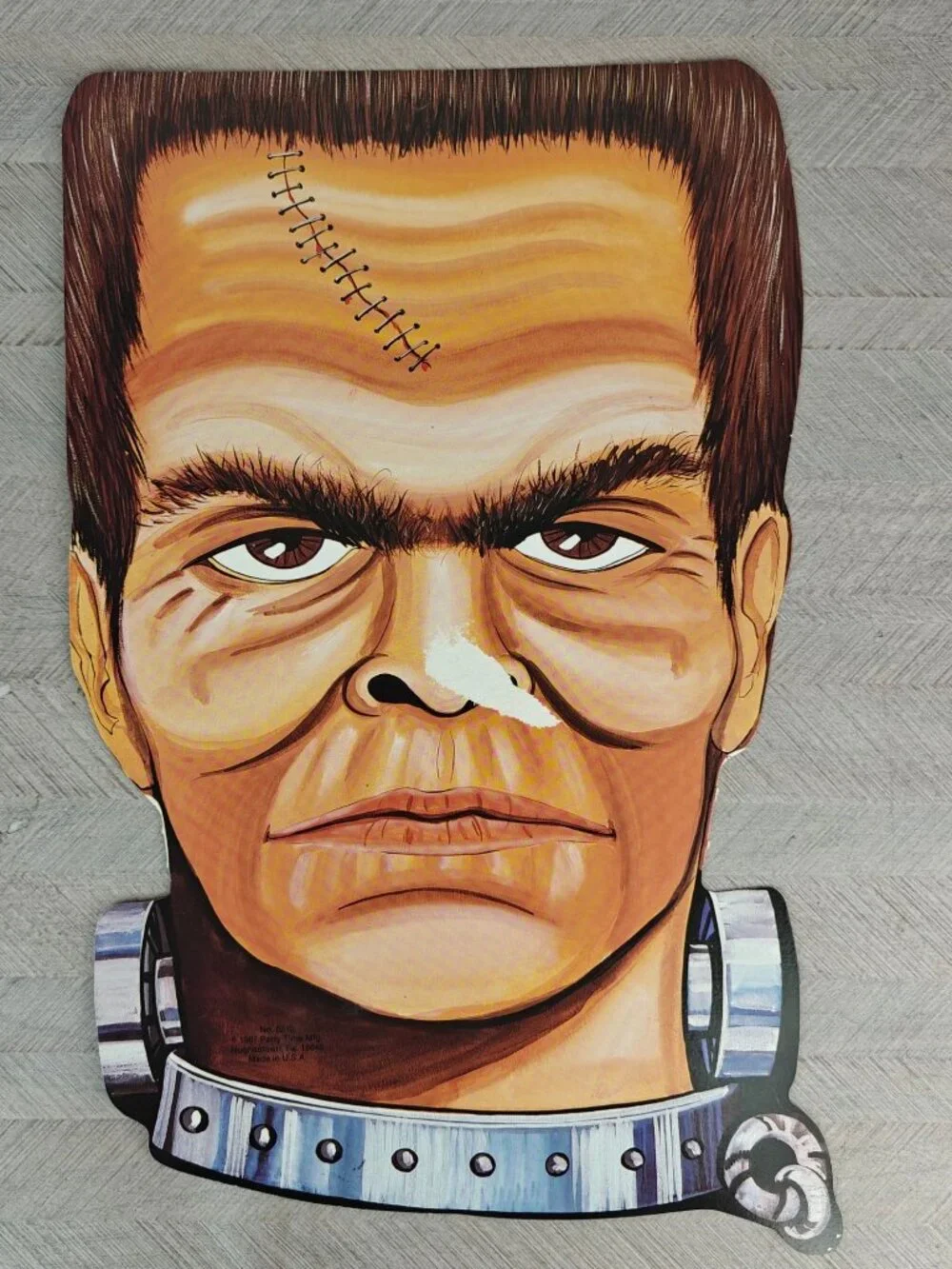 Vintage Frankenstein Die-Cut Halloween Wall Decoration 13